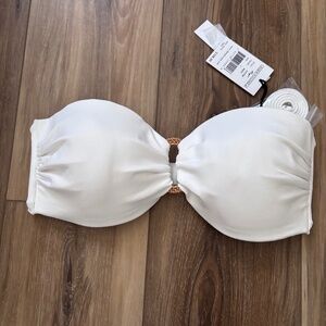 ROBIN PICCONEMARGOT BANDEAU SWIM TOP SIZE LARGE